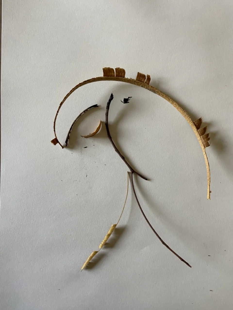 Gestural Balance with Twig Friction