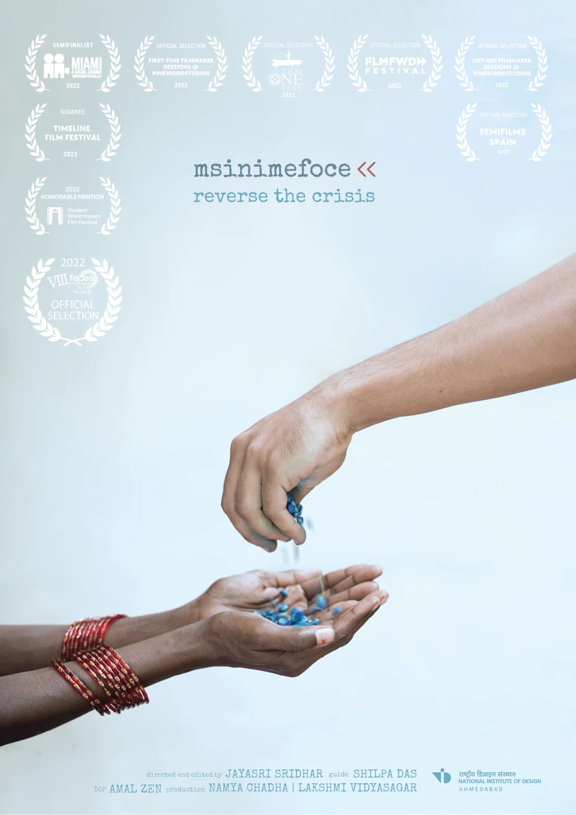 msinimefoce: Reverse the Crisis Official Poster