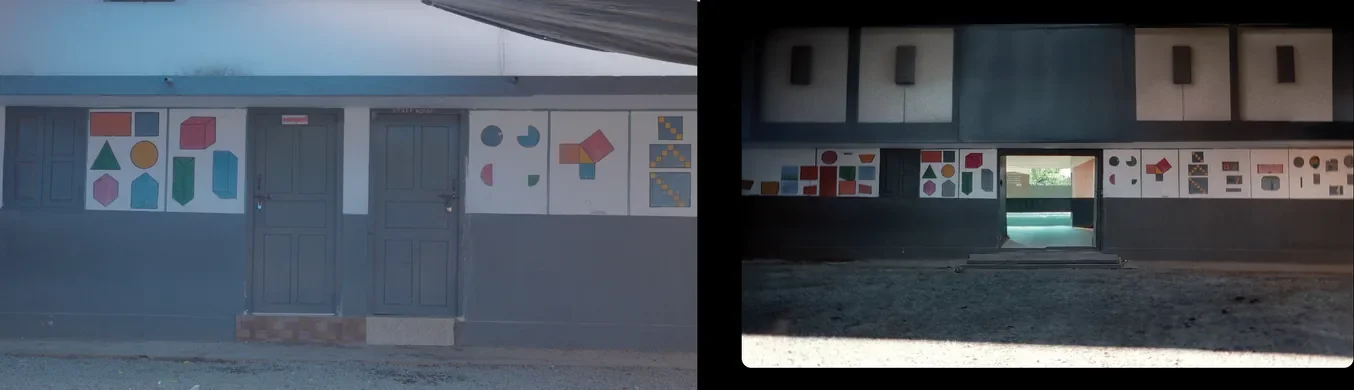 Generative Inpainting: Urban Texture Extension Plate 1