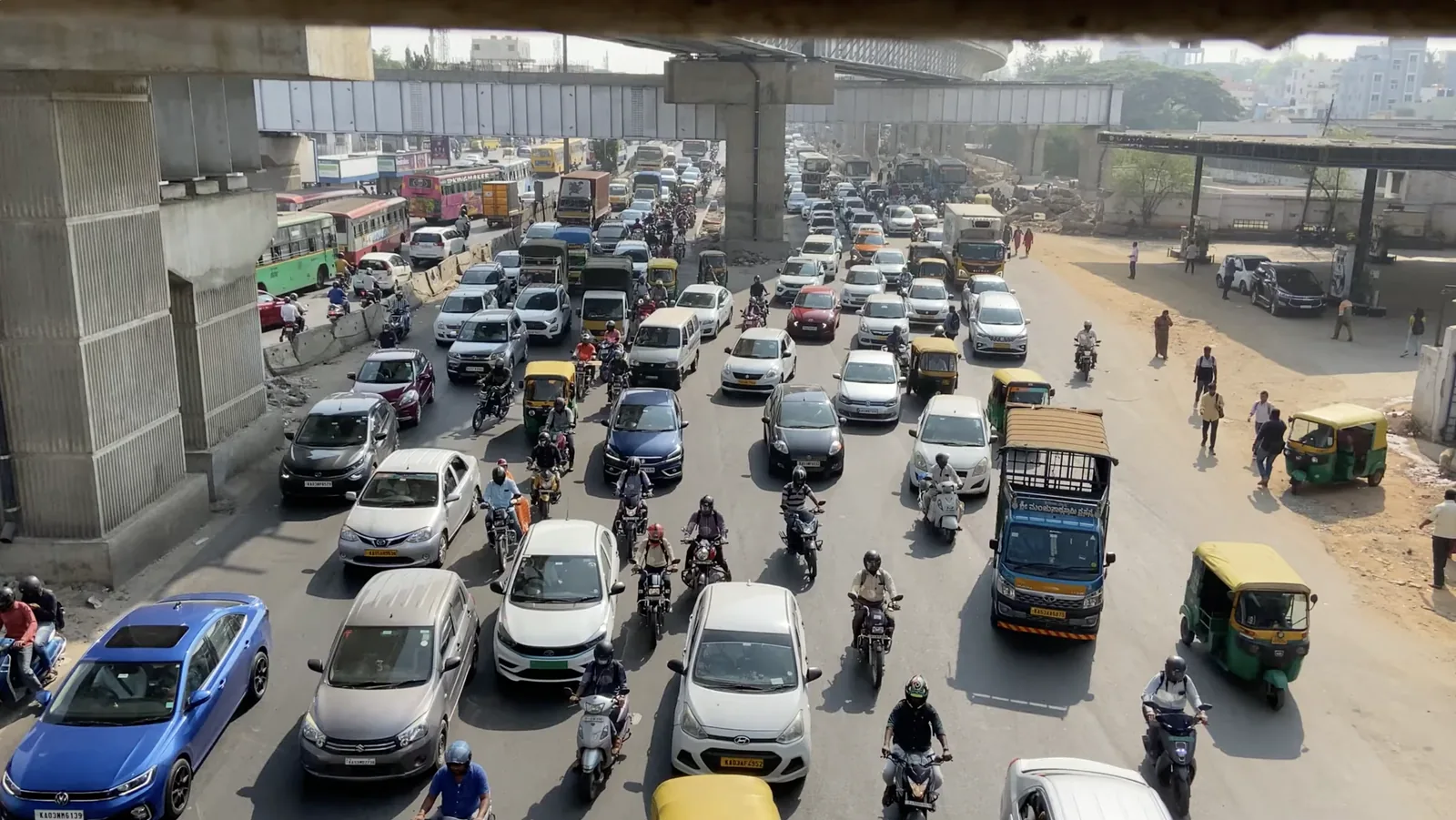 Bengaluru Elevated Flyover Corridor & Traffic Infrastructure